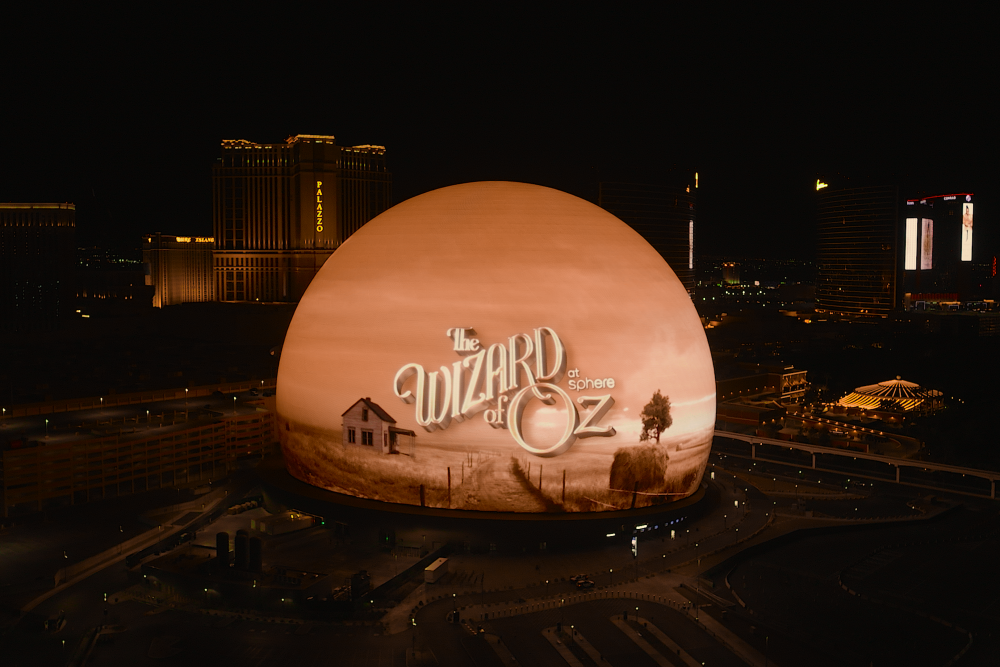 wizard of oz sphere las vegas